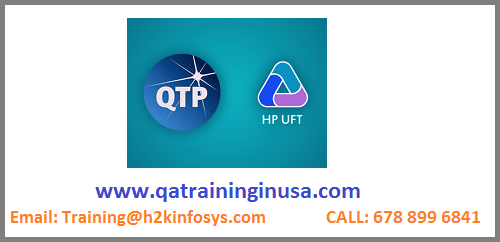 UFT Online Training With Live Project