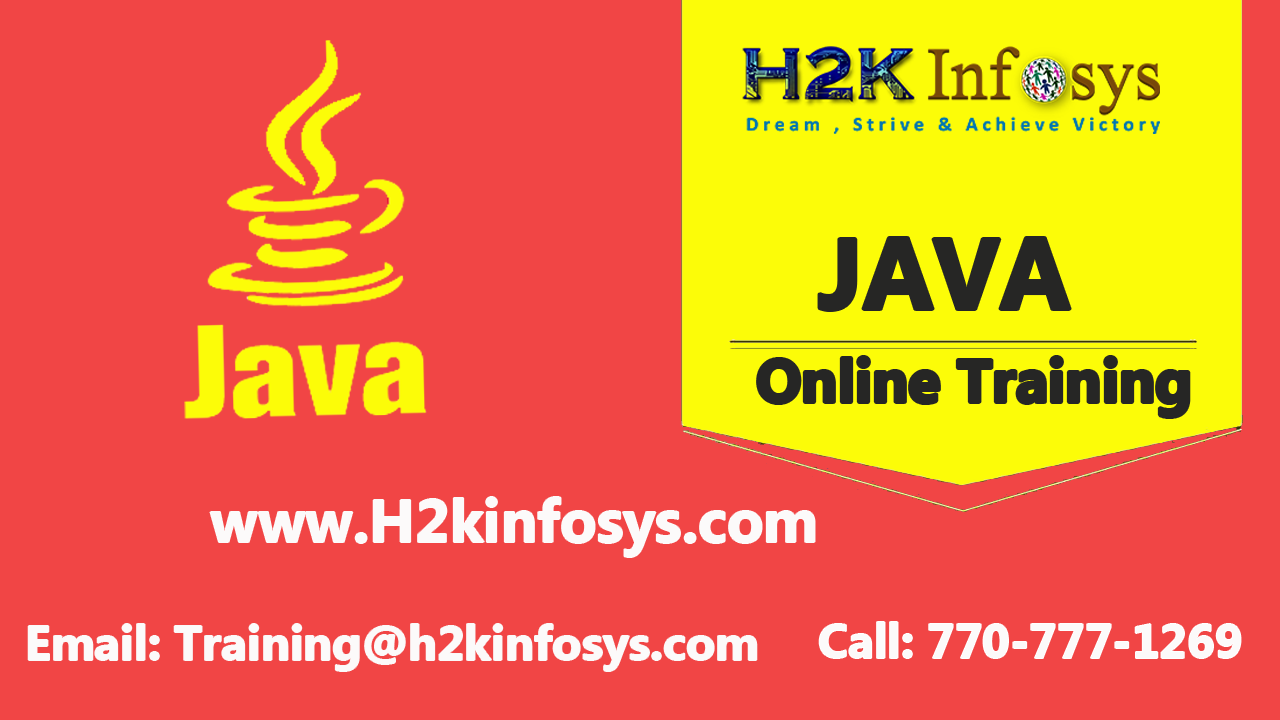 Java Online Training with Certification