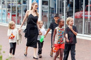Angelina Jolie retains sole custody of her six children!
