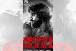 dhruv vikram, arjun reddy full movie dailymotion, arjun reddy s tamil remake retitled adithya varma new poster out, Banita sandhu