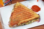 Cheese Grilled Sandwich Recipe, Grilled Sandwich Recipe, three layered cheese grilled sandwich recipe, Snack recipe