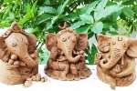 which clay is used for making ganesha, how to make bal ganesh with clay, how to make eco friendly ganesh idol from clay at home, Ganesh idol