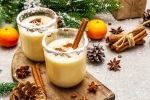 Eggnog how to make, Eggnog making, what is eggnog a popular festive christmas drink, Nutmeg