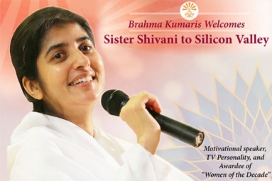 Emotional Detox : Brahma Kumaris Welcomes Sister Shivani to Silicon Valley