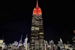 ESRT, Empire State Realty Trust, empire state building lit up to honour the festival of lights, Indian diaspora