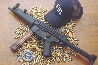 Weapon stolen from an FBI agent’s Vehicle