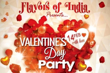 Flavors of India - Valentine's Day Party Flavors of India - Valentine's Day Party