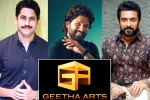 Suriya, Allu Aravind, geetha arts to announce three pan indian films, Chandoo mondeti
