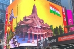 Lord Ram, Lord Ram, why is a giant lord ram deity appearing on times square and why is it controversial, Muslims
