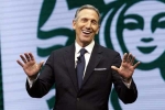 Howard Schultz, Presidential Ambitions, starbucks chairman steps down giving rise to speculations of presidential ambitions, Geffen