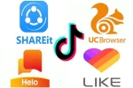 ban, ban, indian govt bans tiktok camscanner uc browser and 56 other chinese apps, Apps ban