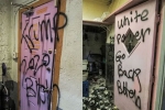 vandals., hate crime, indian restaurant vandalized in new mexico hate messages like go back scribbled on walls, New mexico