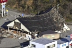 Japan Earthquake deaths, Japan Earthquake news, japan hit by 155 earthquakes in a day 12 killed, Runway