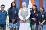 national sports awardees, Narendra Modi, modi hosts national sports awardees invites ideas to improve sports, Khel ratna national sports awardees, Narendra Modi, modi hosts national sports awardees invites ideas to improve sports, Khel ratna