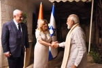Prime Minister Narendra Modi, Modi in Israel, modi received by netanyahu in israel, Israeli premier benjamin netanyahu