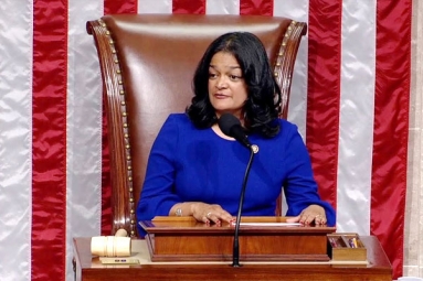 Pramila Jayapal Becomes First South Asian American Woman to Preside over U.S. House