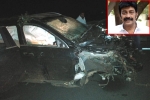 Rajasekhar breaking news, Rajasekhar car, rajasekhar meets with a road accident, Car accident