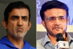 Sourav Ganguly, BCCI, sourav ganguly sends clear warning to gautam gambhir, Pio