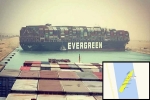 Ever Given ship, Ever Given container ship latest, egypt s suez canal blocked after a massive cargo shit turns sideways, Cargo ship