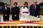 Agra, Delhi, highlights on day 2 of the us president trump visit to india, Mahatma gandhi