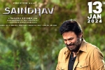 Saindhav release news, Saindhav, venkatesh s saindhav locks new release date, Andrea
