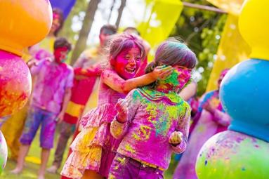 Lovely festival of colours indicate colourful life! Lovely festival of colours indicate colourful life!