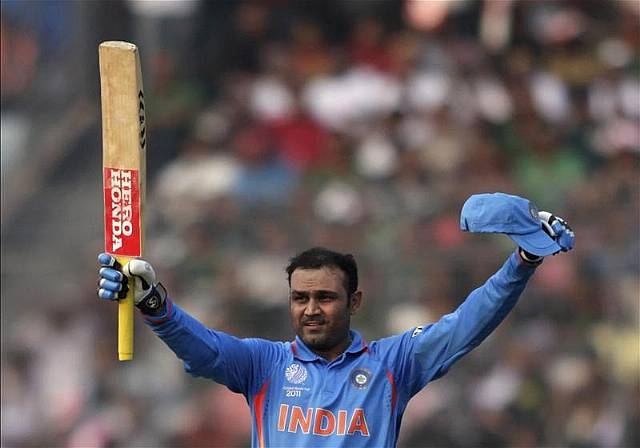 Sehwag powered India to victory 