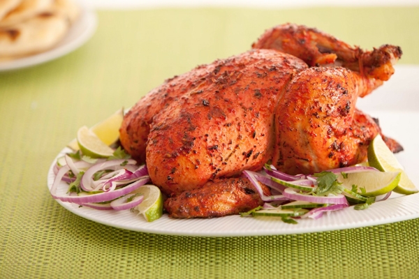 Tandoori Masala Roasted Chicken perfect for dinner