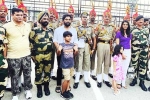 Allu Arjun, Allu Arjun new pictures, allu arjun tours in north india with his family, Bsf