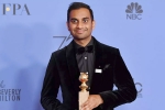 Aziz Ansari, Aziz Ansari, aziz ansari the first asian american to win at oscar 2018, Aziz ansari