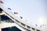 Champions Trophy 2025 Curtain Raiser event, Champions Trophy 2025 Curtain Raiser news, champions trophy curtain raiser in lahore indian flag missing, Icc champions trophy 2025