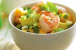 Mango salad, Mango, sweet salty crab and mango salad, Green mango panna