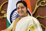 france foreign minister eam swaraj, sushma swaraj france, eam sushma swaraj speaks with french foreign minister after azhar s asset freeze, Masood azhar