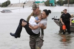 Hurricane Harvey, Hurricane Harvey causes havoc in Texas, hurricane harvey brings havoc and mayhem to texas coastline, Heavy downpour