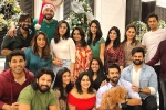 Sai Dharam Tej, Mega family, mega heroes bond over christmas party, Allu sirish