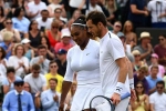 andy murray, Wimbledon Mixed Doubles Race, andy murray and serena williams knocked out of wimbledon mixed doubles race, Andy murray