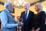 Narendra Modi news, Narendra Modi, narendra modi gifts 75 carat diamond to jill biden, Upanishad