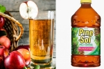 Pine Sol, preschool children, preschoolers served with cleaning liquid to drink instead of apple juice, School children