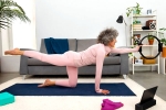 health tips for women, plank position, strengthening exercises for women above 40, Women health