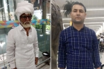 jayesh patel posing as senior citizen, senior citizen, young man caught posing as senior citizen to fly to abroad, Tunic
