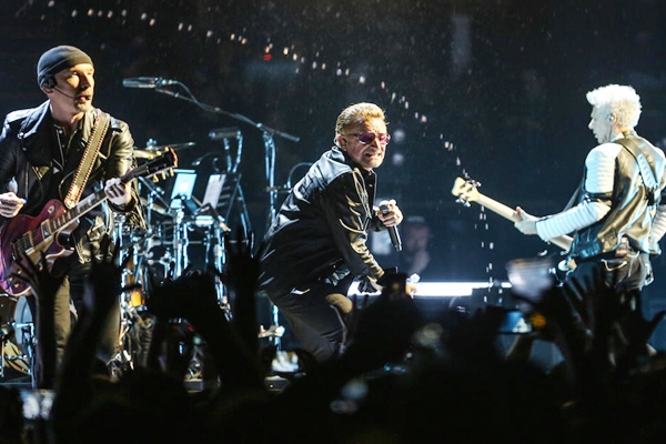 U2 headig towards Bay Area for Charity
